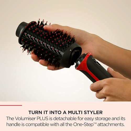 Revlon One-Step Volumiser Plus with Detachable Head, Ceramic Titanium Barrel, Charcoal Pins 9