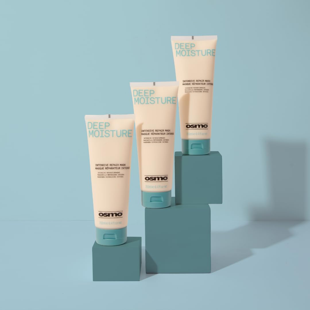 OSMO Intensive Deep Repair Mask with Jojoba Oil for Over Stressed & Traumatised Hair 9