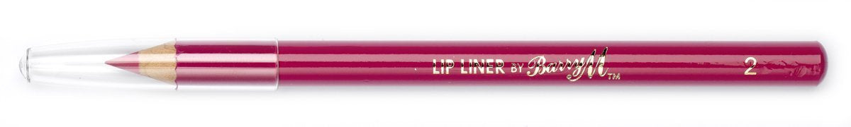 Barry M Lip Liner - 2 Dark Pink | Velvety Smooth & Blendable 3