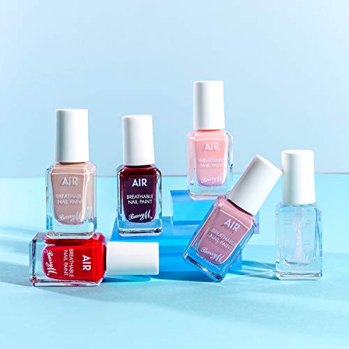 Barry M Cosmetics Air Breathable Nail Paint - Base Top Coat for Hydration and Shine 5