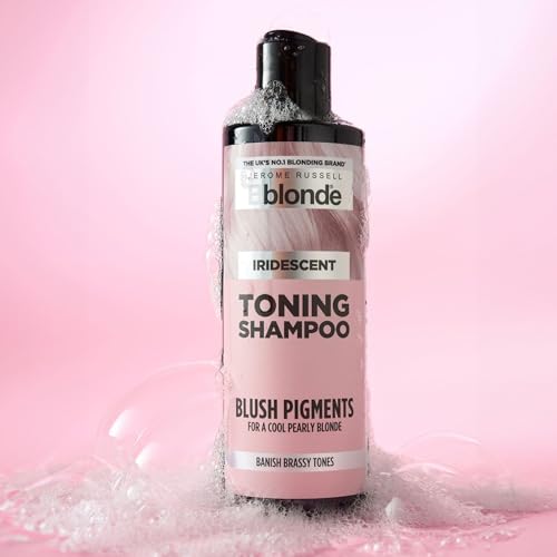 Bblonde® Iridescent Toning Shampoo with Blush Pigments | Neutralises Brassy Yellow Tones 3