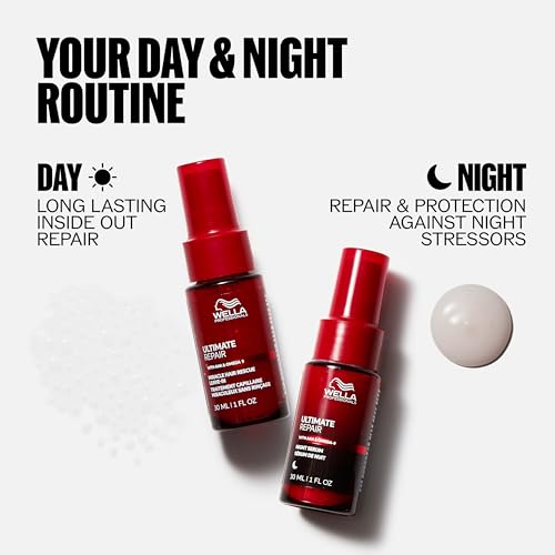 Wella Professionals Ultimate Repair Night Hair Serum – Lightweight Leave-in Treatment 12
