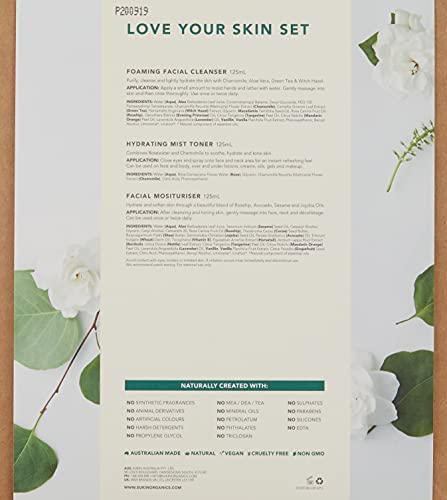 Sukin Love Your Skin Signature Gift Pack with Cleanser, Toner, and Moisturiser 3