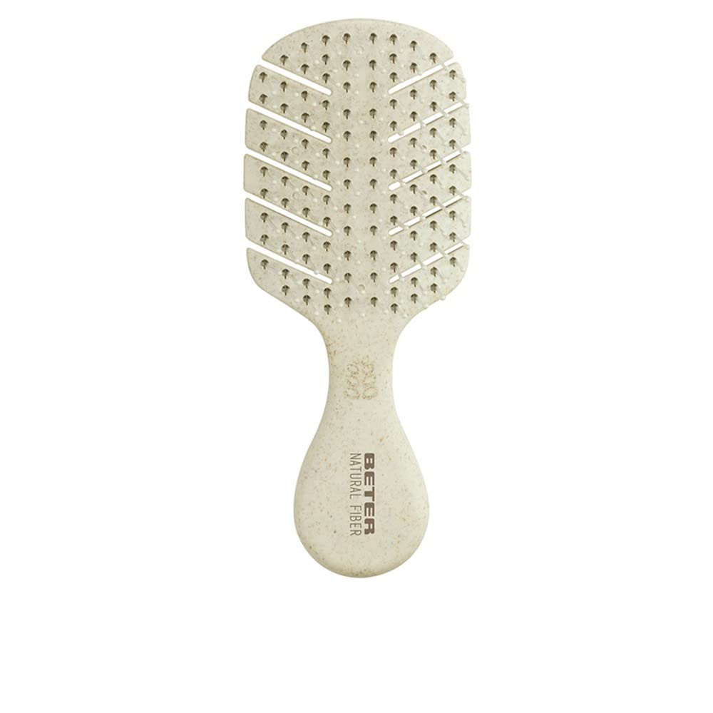 Beter Detangling Brush MINI - Natural Fiber Anti-Tangle Hairbrush for Wet or Dry Hair