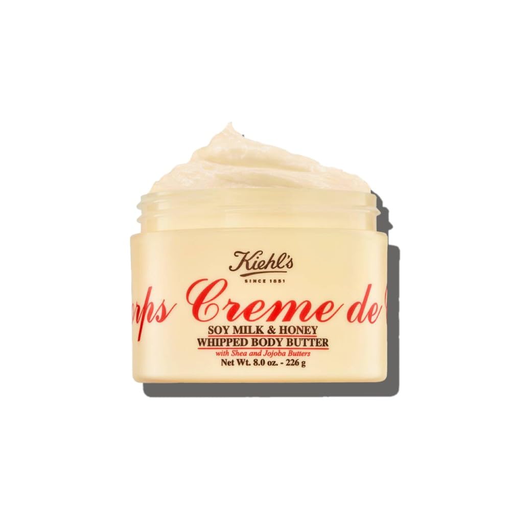 Kiehl's Creme de Corps Whipped Body Butter - Rich Hydrating Moisturizer