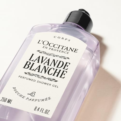 L'OCCITANE Lavande Blanche (White Lavender) Calming Shower Gel 250ml
