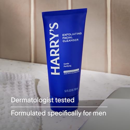 Harry's Exfoliating Face Wash for Men with Volcanic Rock and Essential Oils