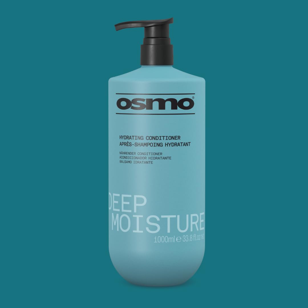 OSMO Deep Moisture Conditioner with Keratin Complex & Pataua Oil for Dry, Damaged Hair 1000ml 7