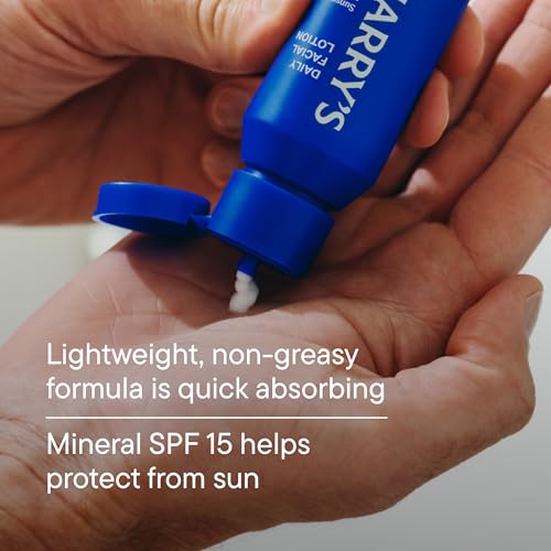 Harry's Face Lotion SPF 15 Moisturizer for Men, Gentle Formula, 2-Pack (50ml) 3