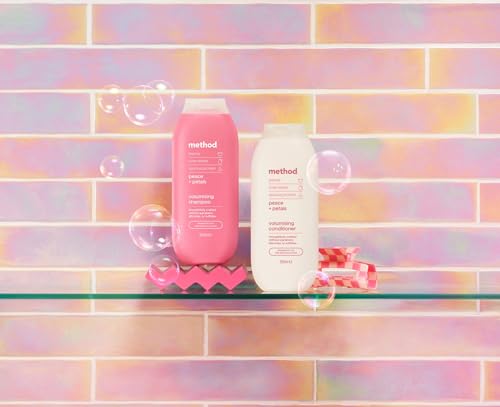 Method Volumising Shampoo, Peace and Petals, Peony, Rose Water & Quinoa Protein, 350ml 11