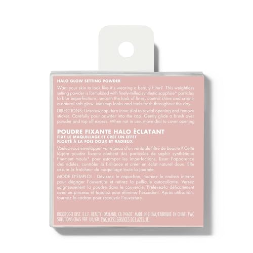 e.l.f. Halo Glow Setting Powder - Silky, Weightless, Blurring Mini
