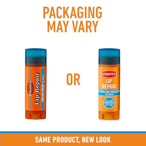 O'Keeffe's Lip Repair Cooling Relief Lip Balm 4.2g (Pack of 3)