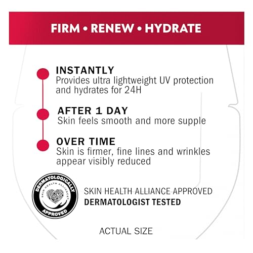 Olay Regenerist Whip Day Face Cream with SPF 30 Lightweight Anti-Wrinkle & Firming 12