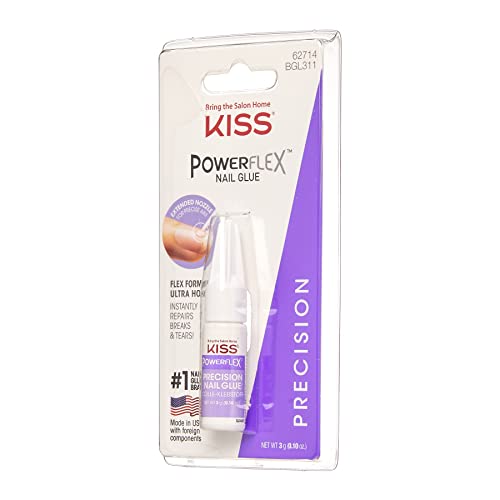 KISS Powerflex Precision Nail Glue for Ultra Hold and Instant Bonding of False Nails 13