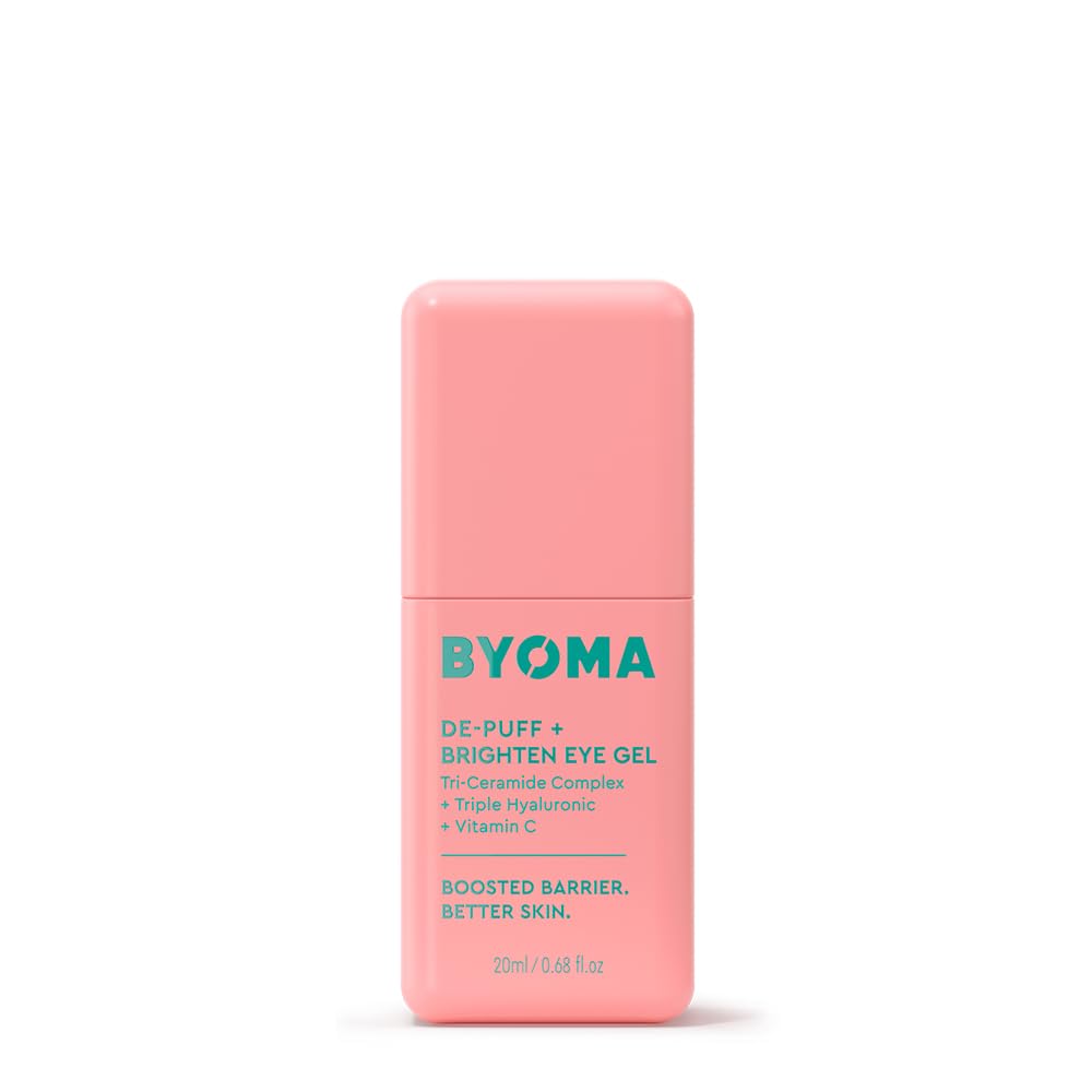 BYOMA De-Puff and Brighten Eye Gel (20ml) Hybrid Gel-Serum for Dark Circles