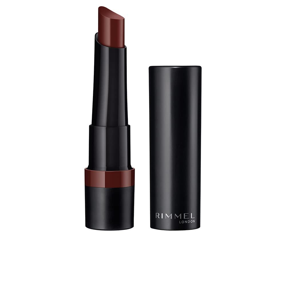 Rimmel Lasting Finish Matte Lipstick in Hazelnut Truffle - Long-Wear Soft Matte