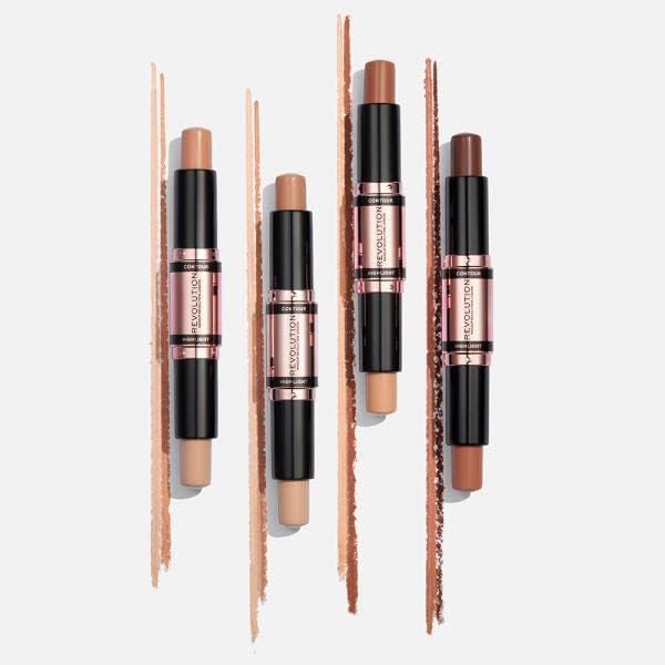 Makeup Revolution Contour Stick Duo Cream Contour & Highlight for Sculpting 11