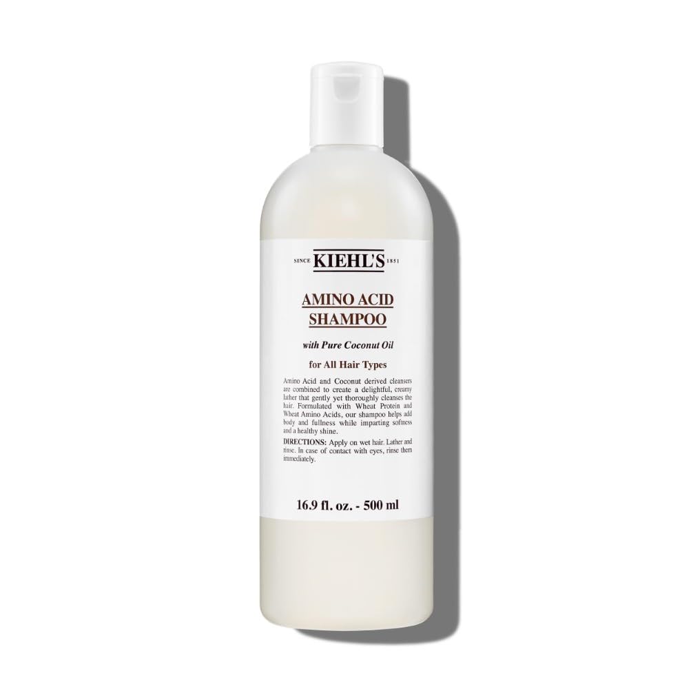 Kiehl's Amino Acid Shampoo with Amino Acids and Coconut Oil for Clarifying Hair