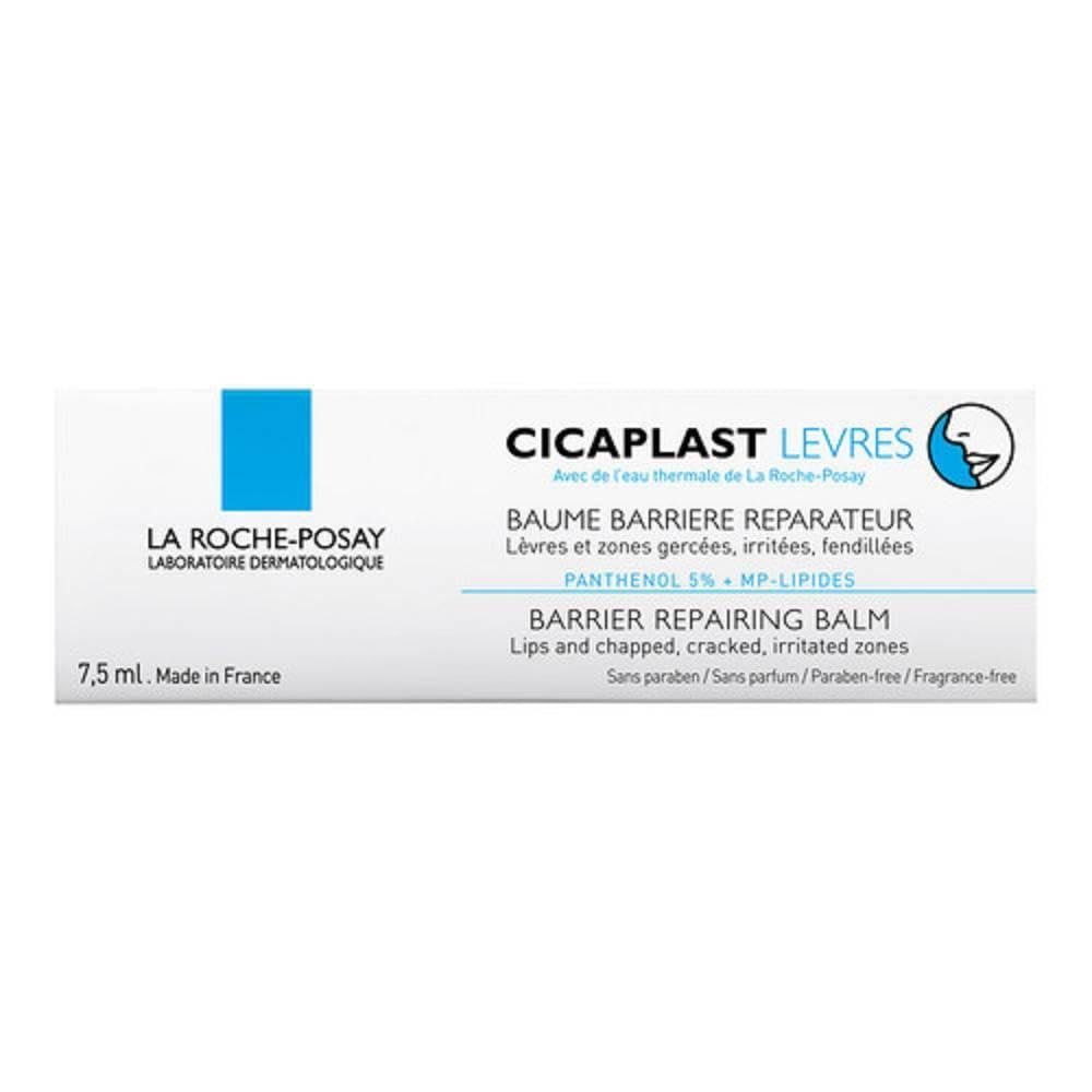 La Roche-Posay Cicaplast Levres Repairing Lip Balm for Dry, Chapped Lips 7.5ml