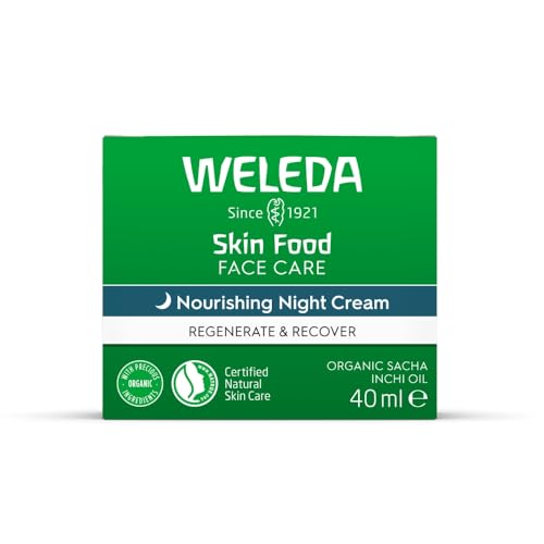 Weleda Skin Food Nourishing Night Cream with Shea Butter and Rose Scent
