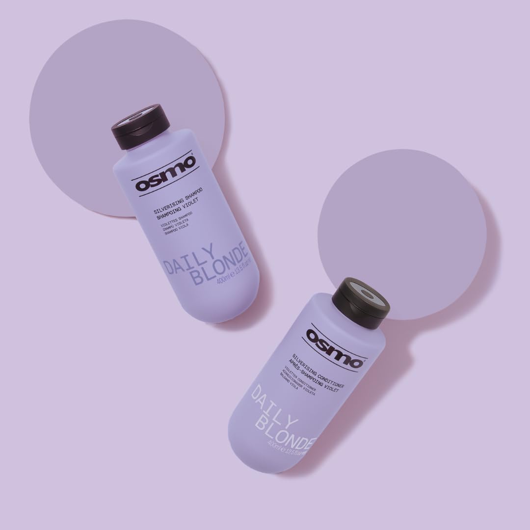 OSMO Daily Blonde Silverising Purple Conditioner for Grey, Bleached & Superlightened Hair 6