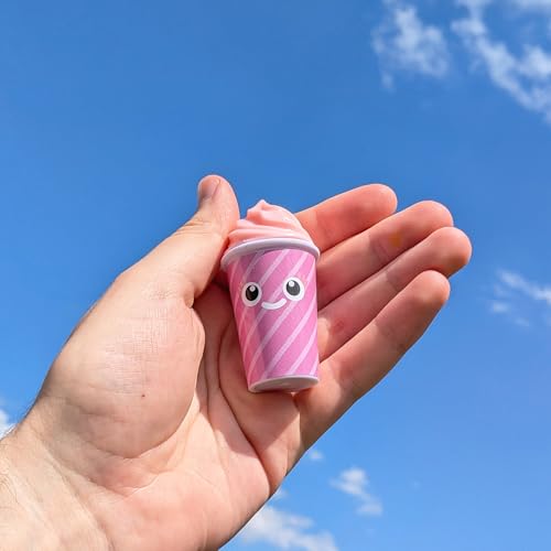 Tinc Milkshake Lip Balms for Kids - Strawberry & Apple Flavoured, Keeps Lips Moist 4