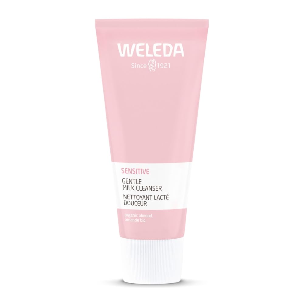 Weleda Organic Almond Soothing Natural Cleansing Lotion for Sensitive Skin, 75 ml