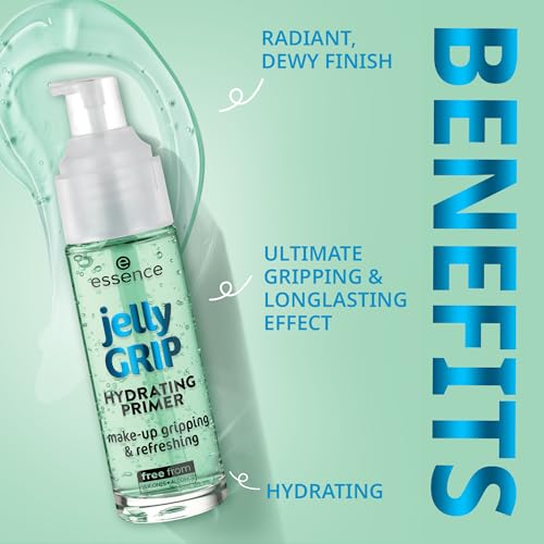 essence jelly GRIP HYDRATING PRIMER - Makeup Gripping & Long-Lasting Base 3