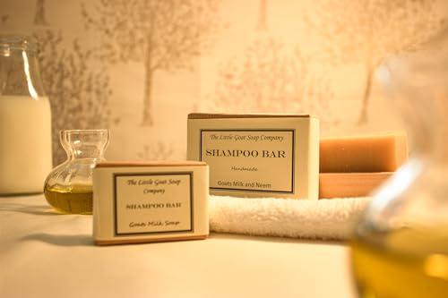 The Little Goat Soap Company Shampoo Bar with Goats Milk and Neem Oil for Eczema Relief 7