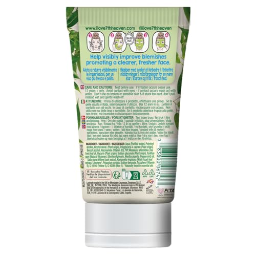 7th Heaven Tea Tree Peel Off Face Mask with Niacinamide - 50ml
