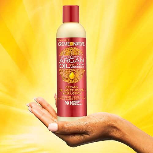Creme of Nature Argan Oil Moisturizing Lotion, Creamy Oil, 250 ml