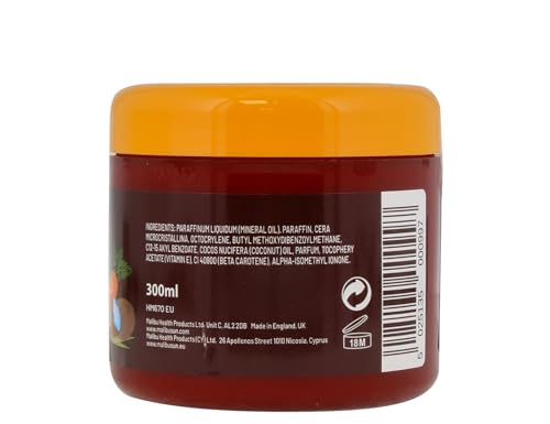 Malibu Sun SPF 8 Bronzing Tanning Body Butter with Beta Carotene and Coconut Oil, 300ml