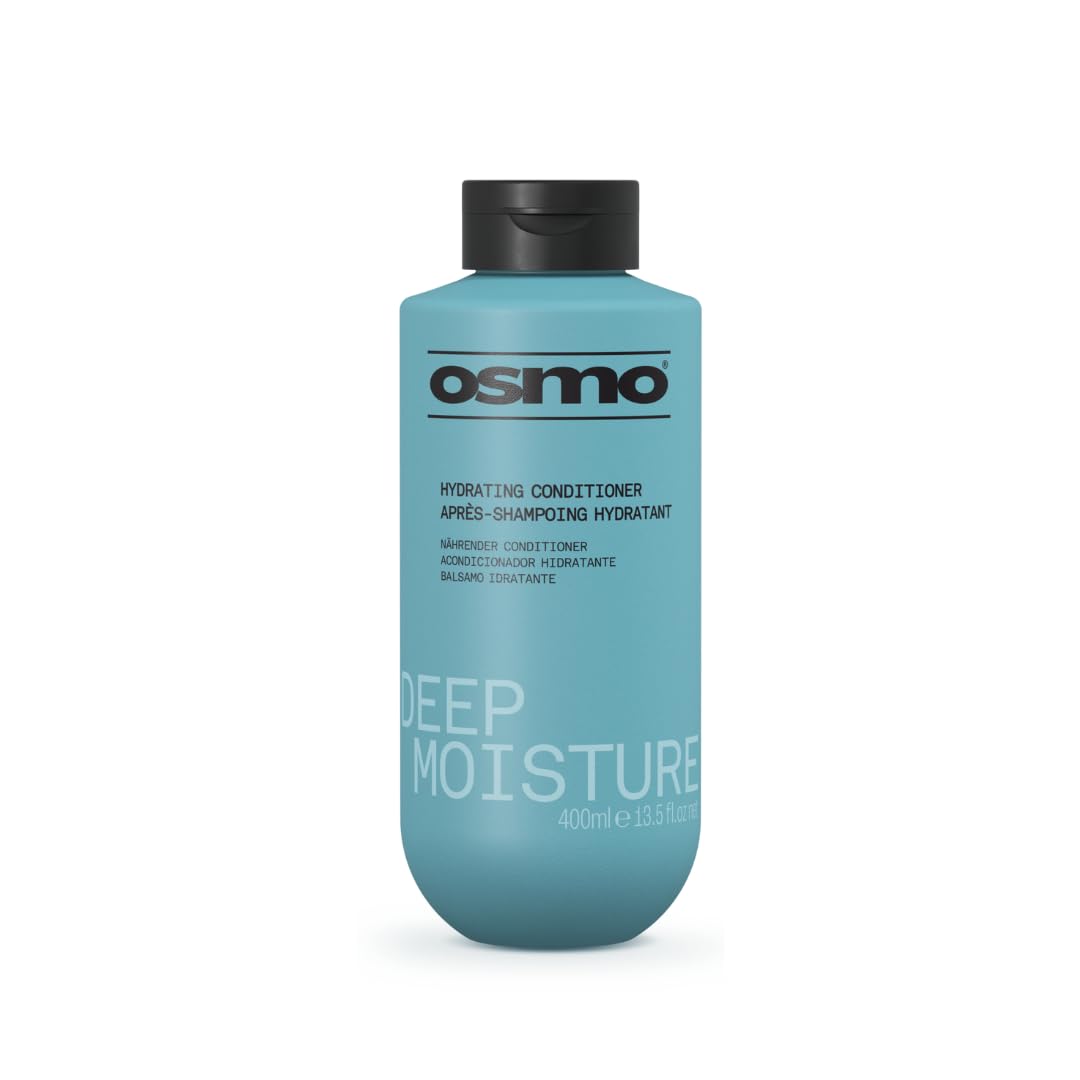 OSMO Deep Moisture Conditioner with Keratin Complex & Pataua Oil for Dry, Damaged Hair, 400ml