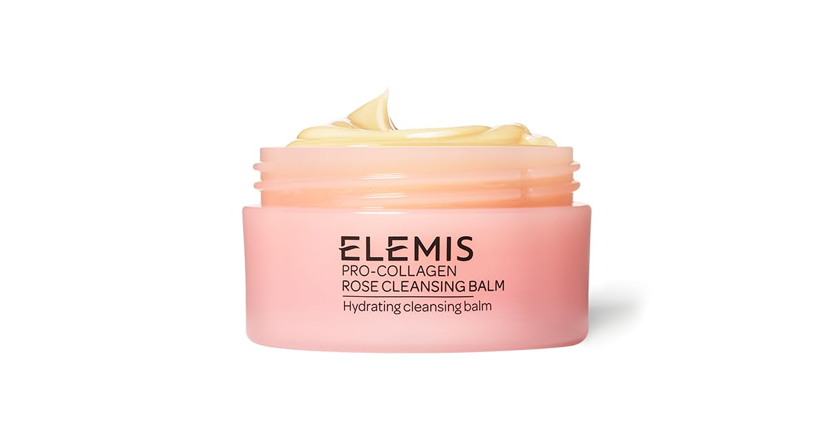 ELEMIS Pro-Collagen Reinigungsbalsam, 3-in-1 Schmelzender Gesichtsreiniger für Tiefenreinigung