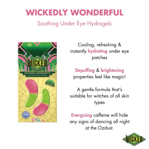 7th Heaven Wicked Under Eye Hydrogel Patches with Hyaluronic Acid & Rose Extract