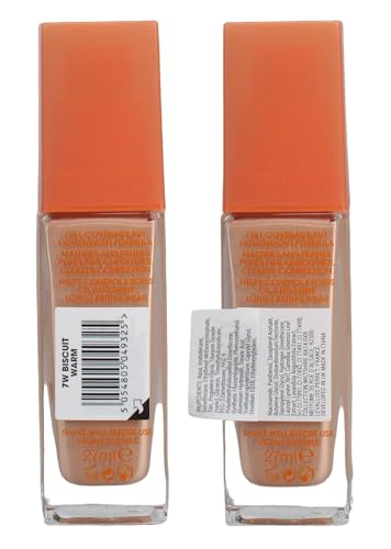 Collection Lasting Perfection Matte Foundation - Full Coverage, Anti-Ageing, 7W Biscuit Warm 27ml