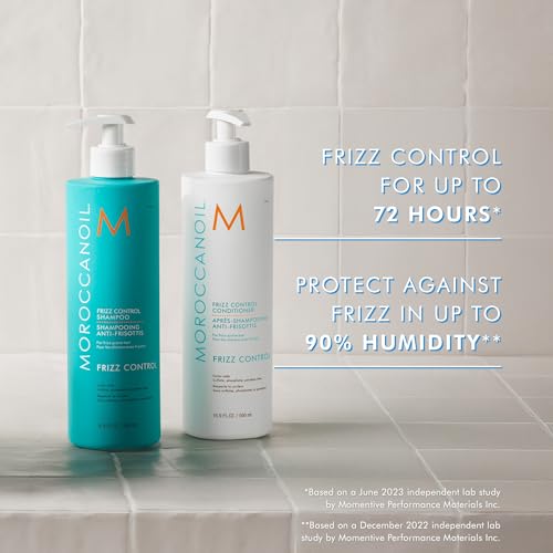 Moroccanoil Frizz Control Shampoo & Conditioner Half-Liter Set with Argan Oil 6