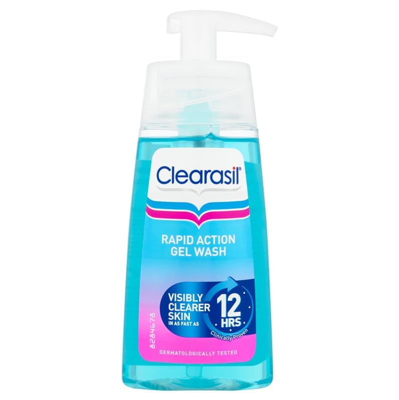 Clearasil Ultra Rapid Action Gel Wash for Visibly Clearer Skin in 12 Hours