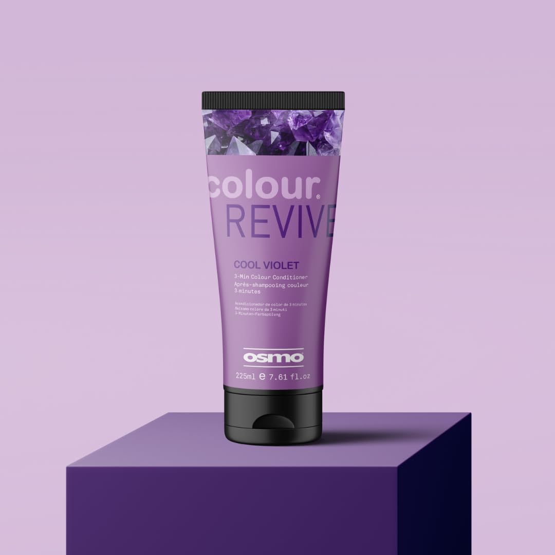 OSMO Color Revive Cool Violet Toning Mask for Purple & Violet Hair (225ml) 5