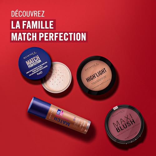 Rimmel Match Perfection Loose Setting Powder, 002 Translucent Honey, Lightweight Finish 10