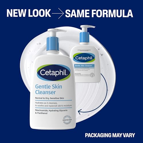 Cetaphil Gentle Skin Cleanser 1L Face & Body Wash for All Ages & Sensitive Skin 11