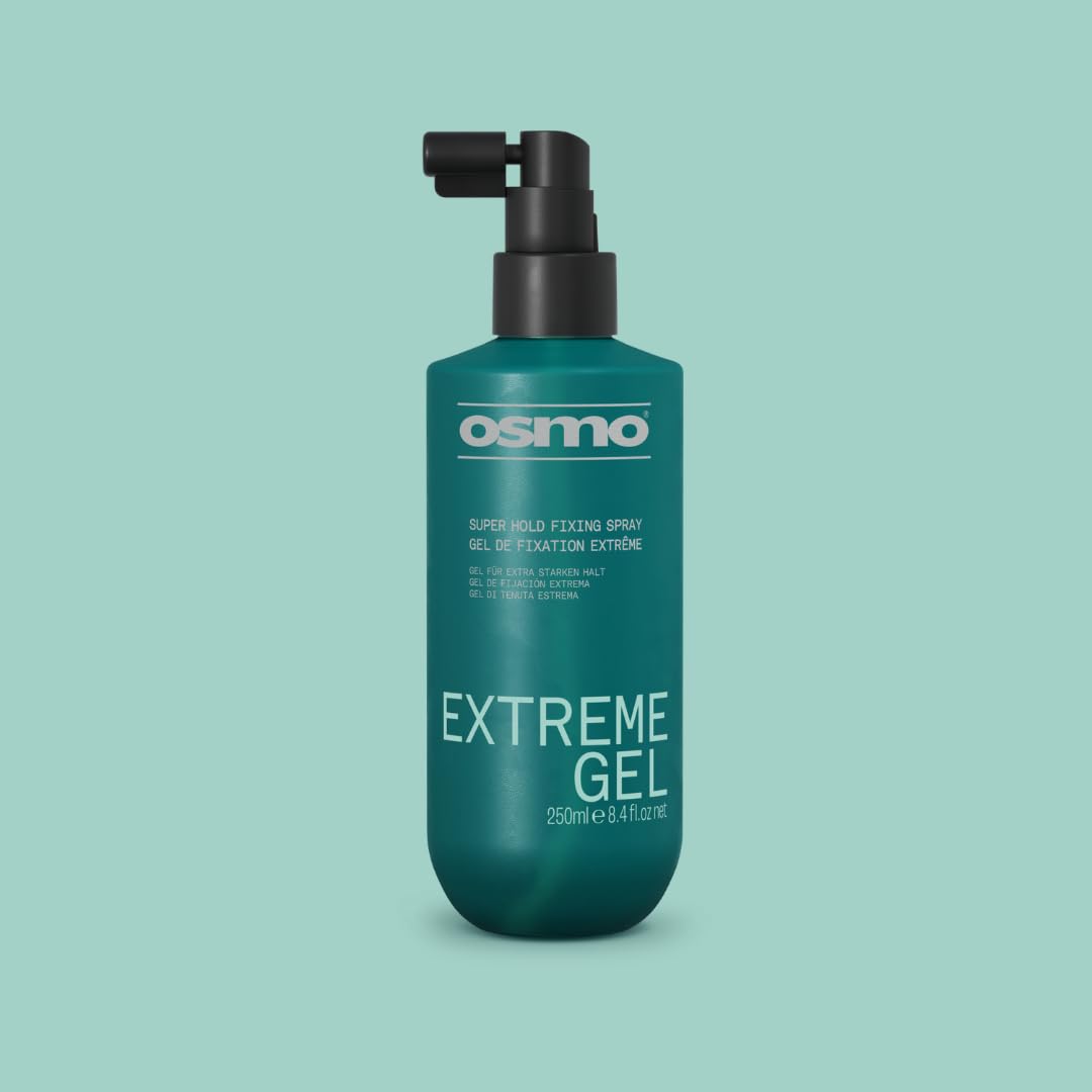 Osmo Extreme Gel Spray for Extra Firm Hold, Frizz Control, Vegan Formula - 250ml 6