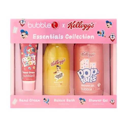 Bubble T Cosmetics Kellogg’s Bath Collection: Shower Gel, Bath Milk & Hand Cream Set