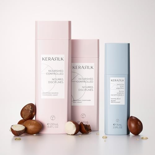Kerasilk Glättungsspülung für krauses Haar, vegane Formel, 200 ml mit Sheabutter 11