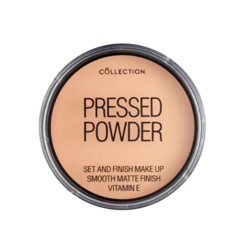 Collection Pressed Powder Velvety Matte Finish Translucent 17g for Oily & Combination Skin