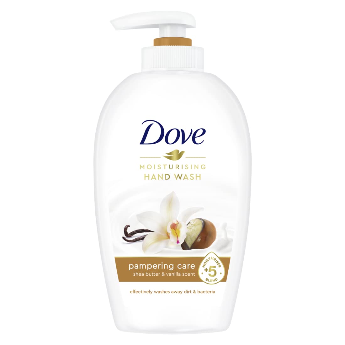 Dove Liquid Hand Wash with Shea Butter and Vanilla for Soft, Smooth Hands (250 ml)