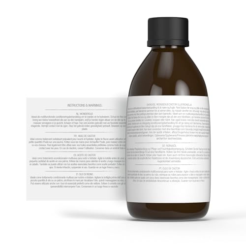 Dr Organic 100% Pure Cold Pressed Castor Oil for Nourishing Skin & Hair 3