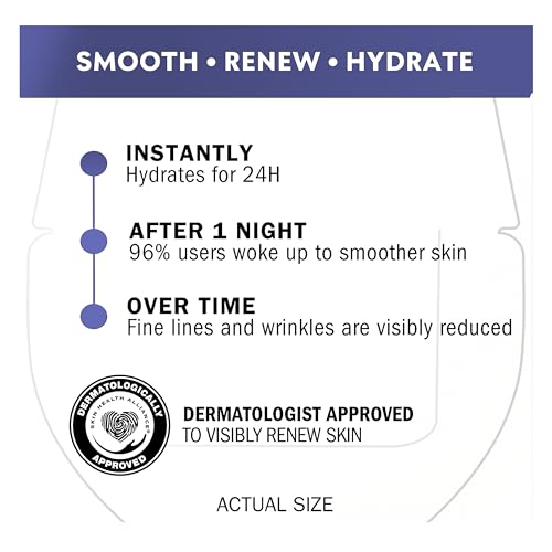 Olay Retinol 24 Night Cream Face Moisturiser for Anti-Aging with Retinyl Propionate 10