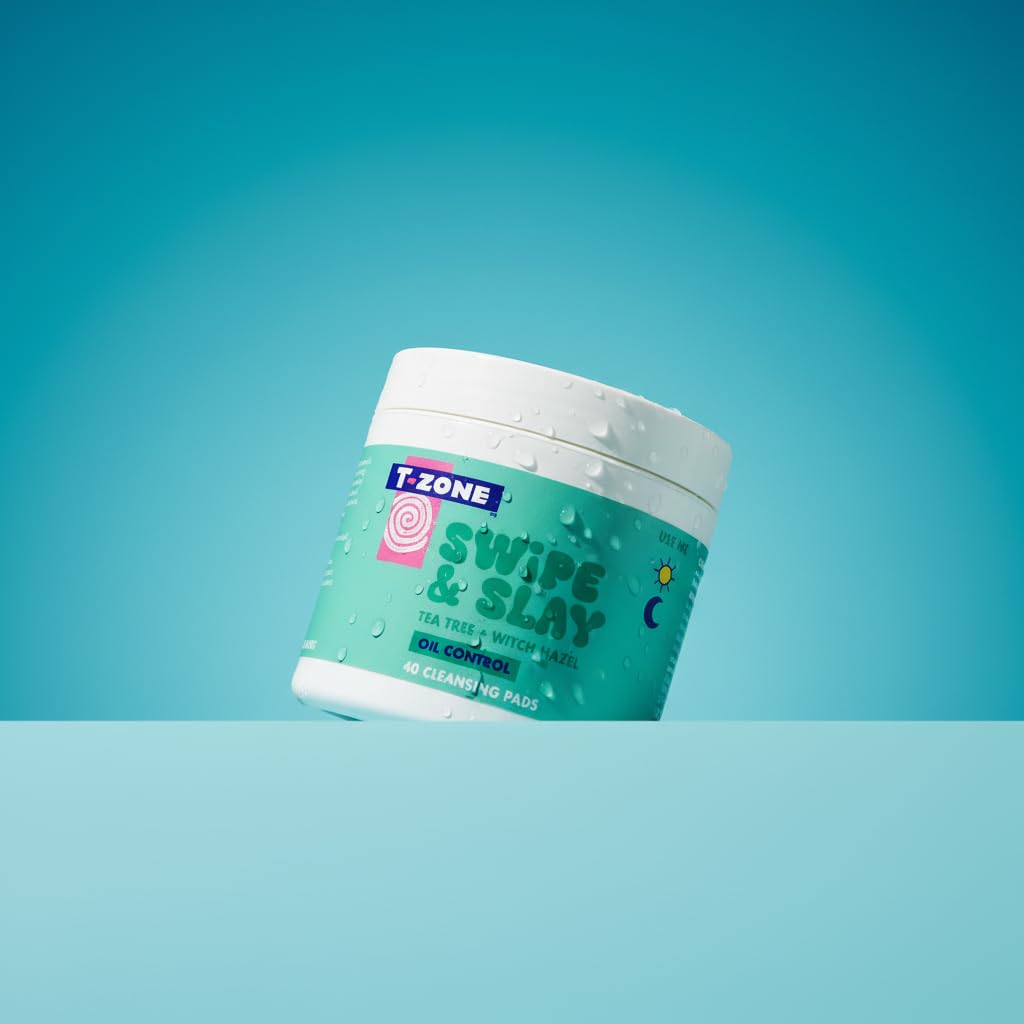 T-Zone Tea Tree & Witch Hazel Biodegradable Cleansing Pads (40 Count) 6