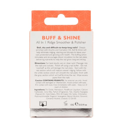 Nailoid Buff & Shine Nail Care Kit 15g for Ridge Smoothing and Natural Shine 3